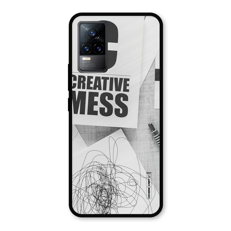 Creative Mess Metal Back Case for Vivo Y73