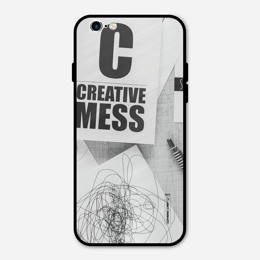 Creative Mess Metal Back Case for iPhone 6 6s