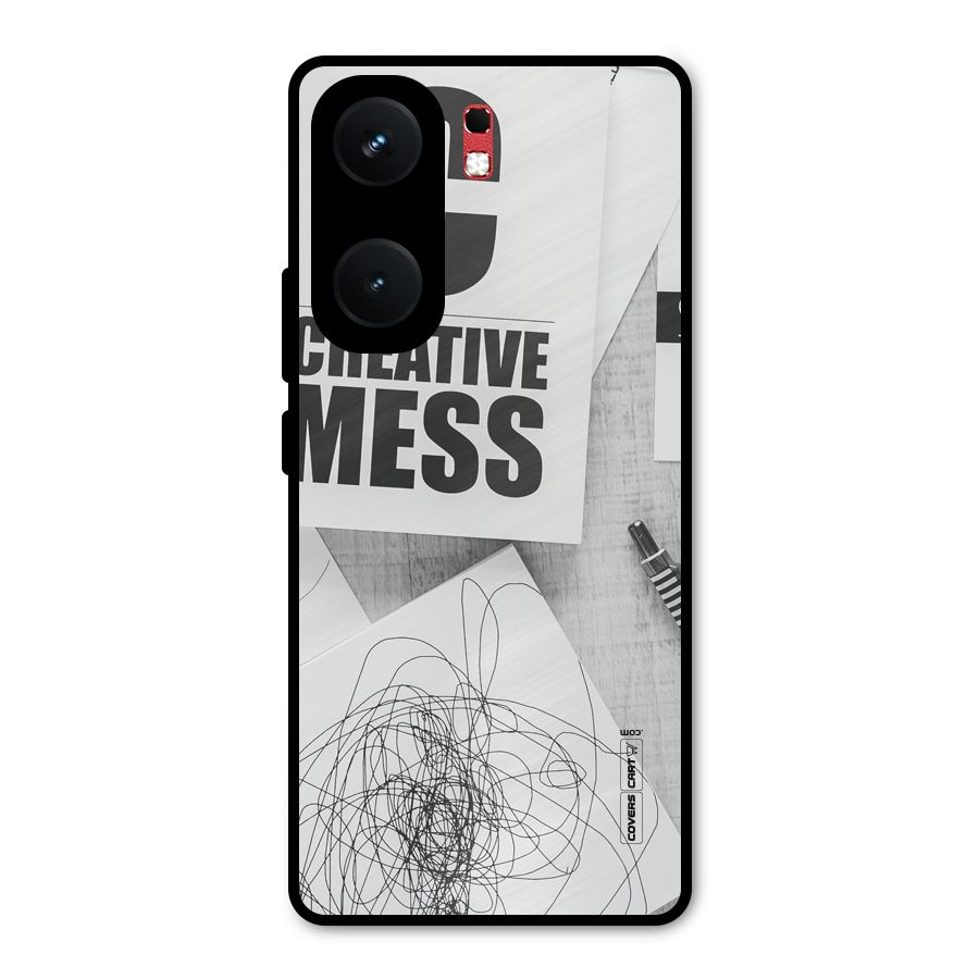 Creative Mess Metal Back Case for iQOO Neo 9 Pro