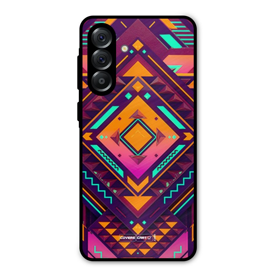 Creative Rhombus Metal Back Case for Galaxy A36