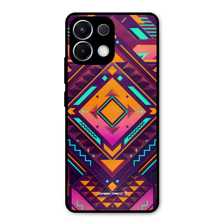 Creative Rhombus Metal Back Case for Oppo K13