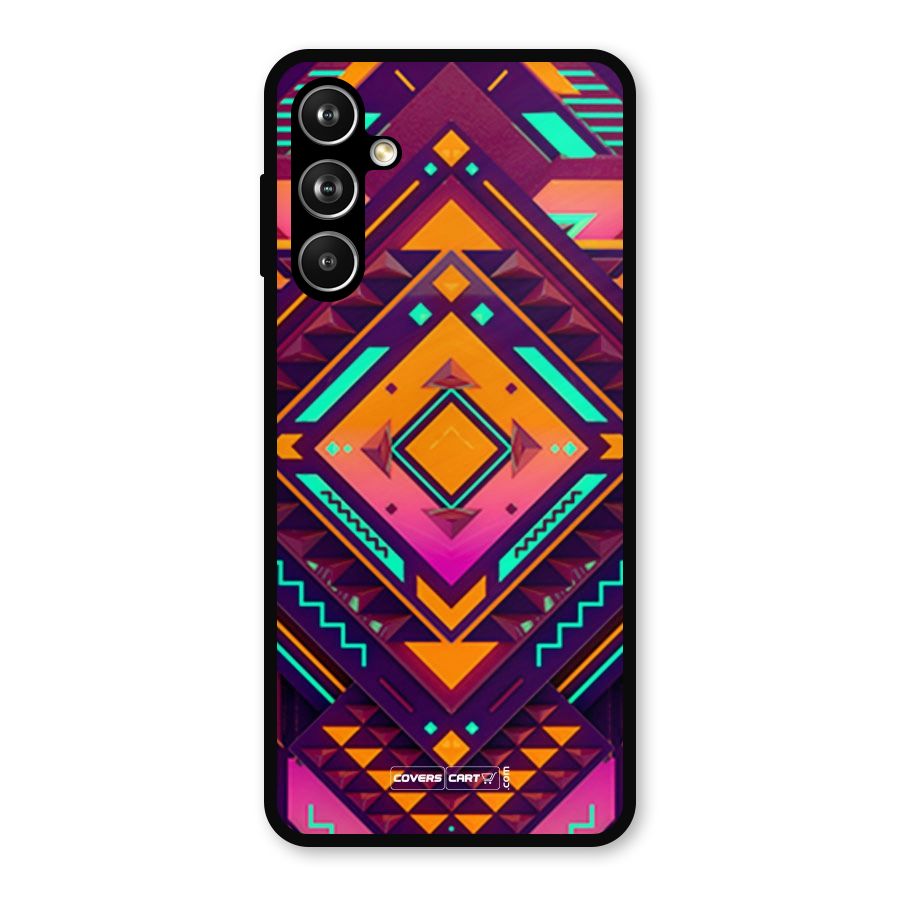 Creative Rhombus Metal Back Case for Samsung Galaxy M54