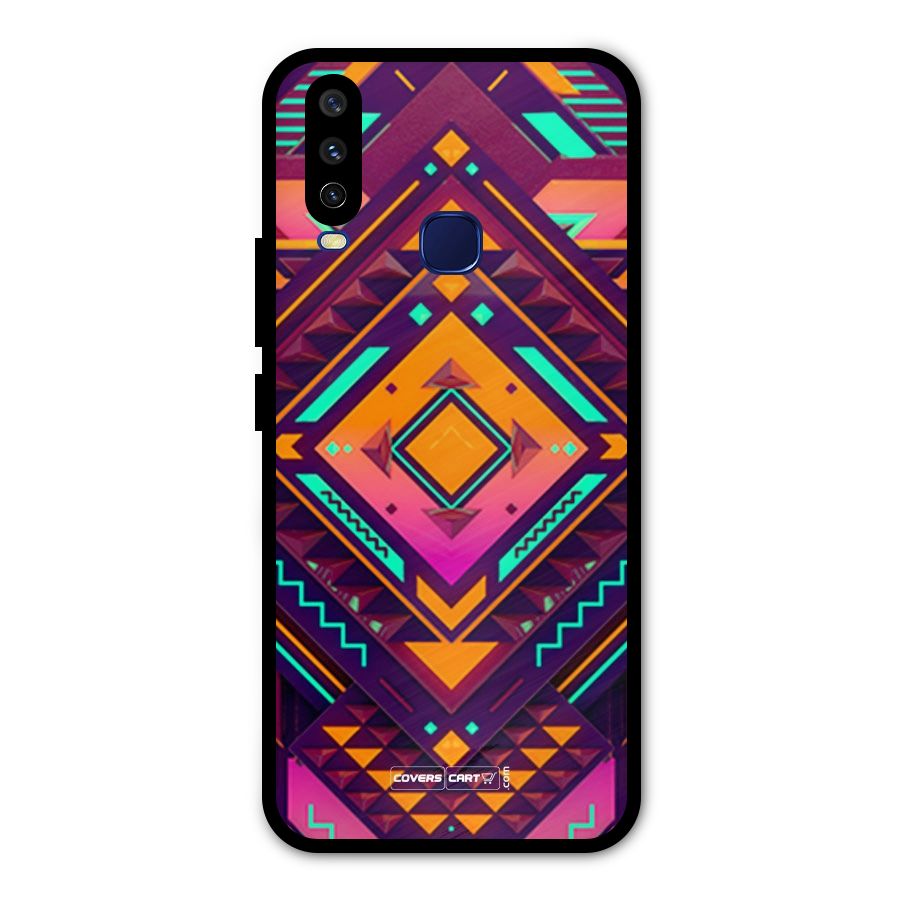 Creative Rhombus Metal Back Case for Vivo V17