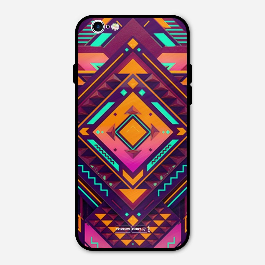 Creative Rhombus Metal Back Case for iPhone 6 6s
