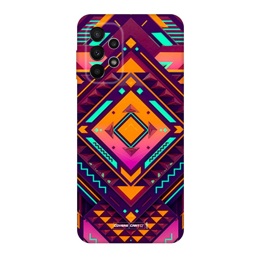 Creative Rhombus Original Polycarbonate Back Case for Galaxy A23