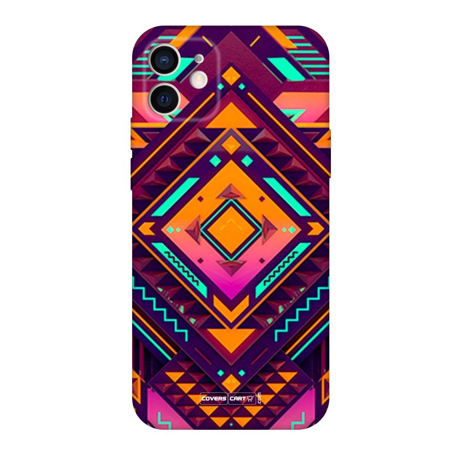 Creative Rhombus Original Polycarbonate Back Case for iPhone 12