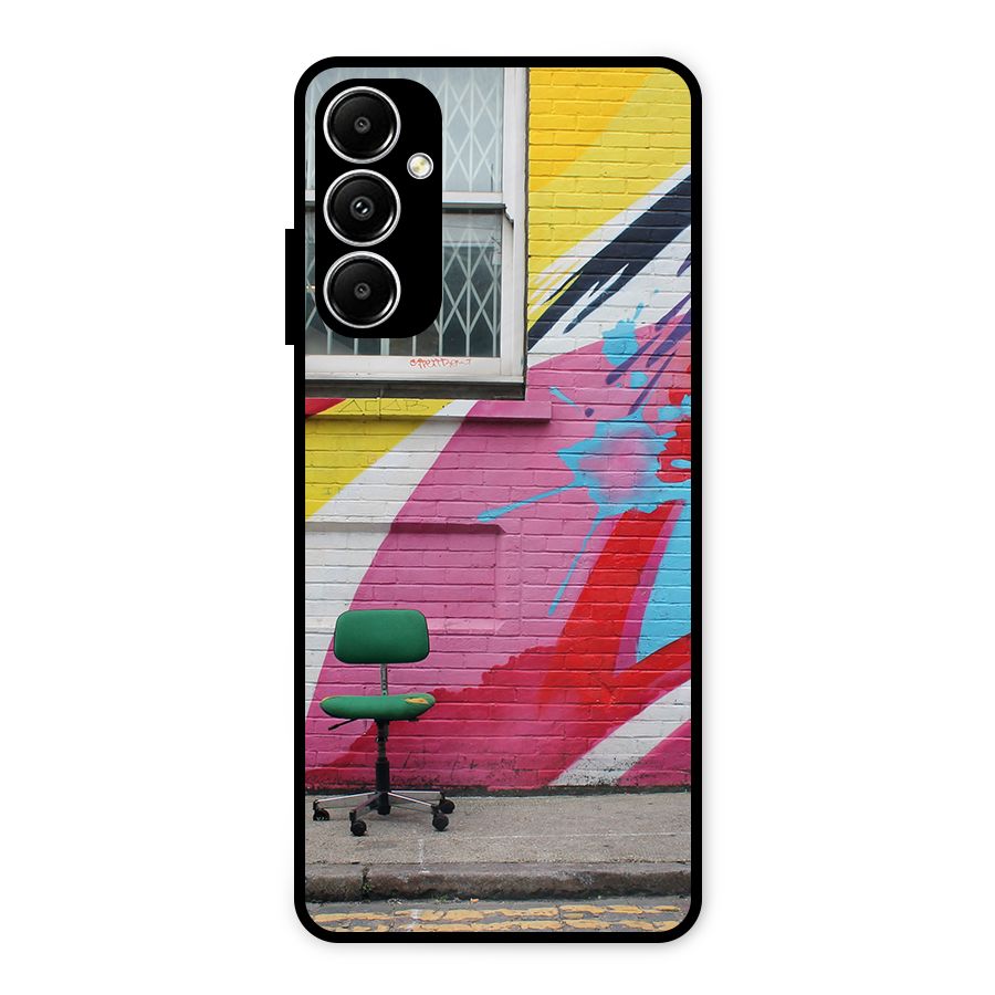 Creative Wall Art Metal Back Case for Galaxy A05s