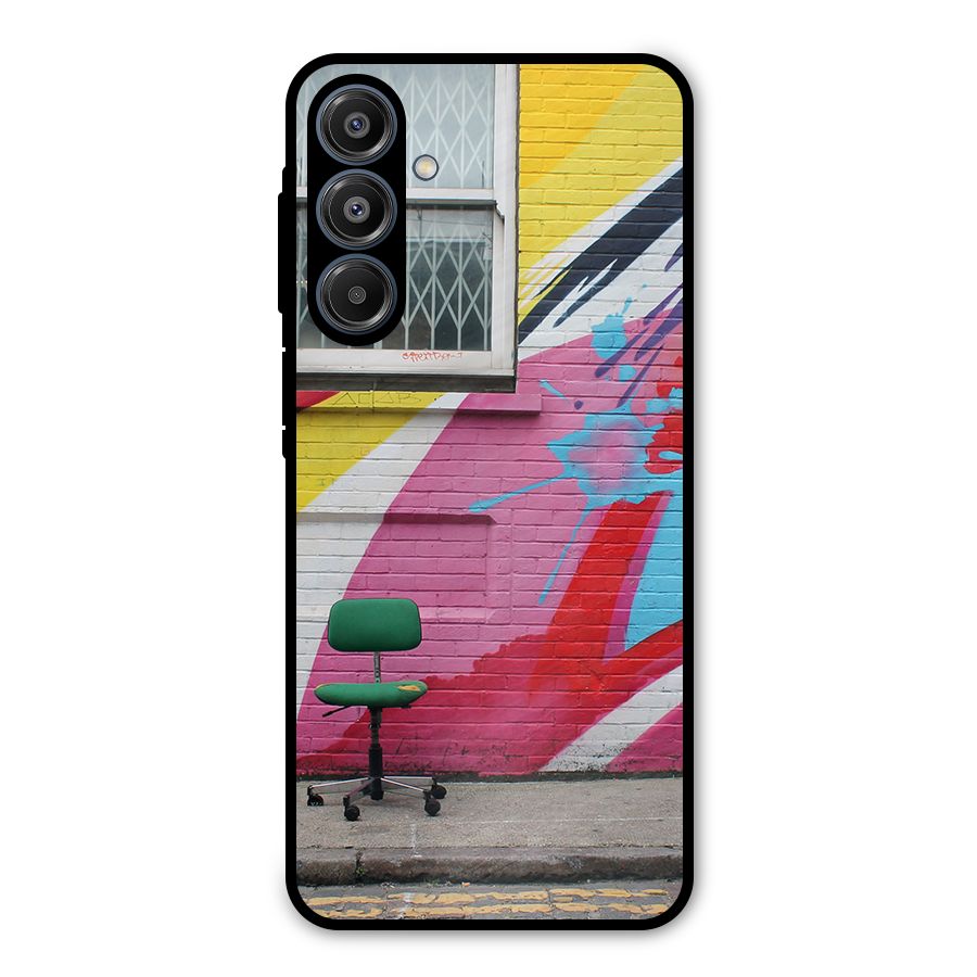 Creative Wall Art Metal Back Case for Galaxy A16 5G