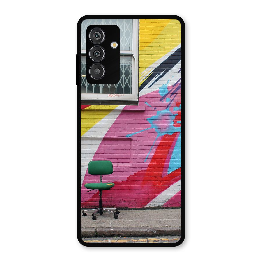 Creative Wall Art Metal Back Case for Galaxy F13