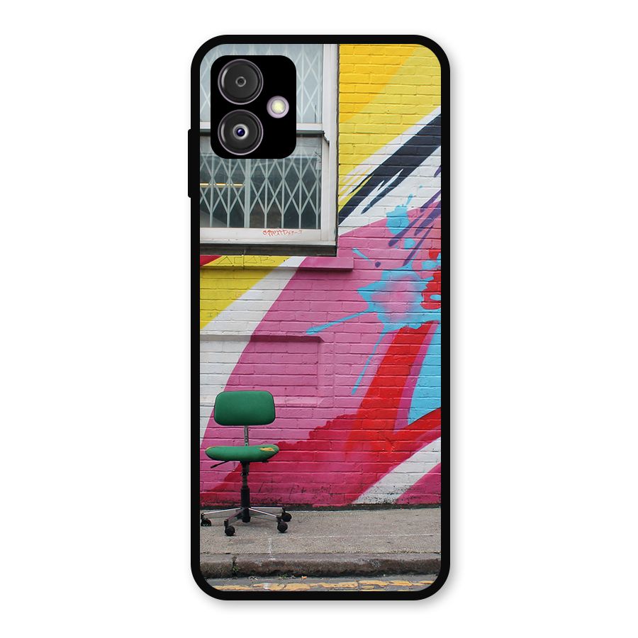Creative Wall Art Metal Back Case for Galaxy F14