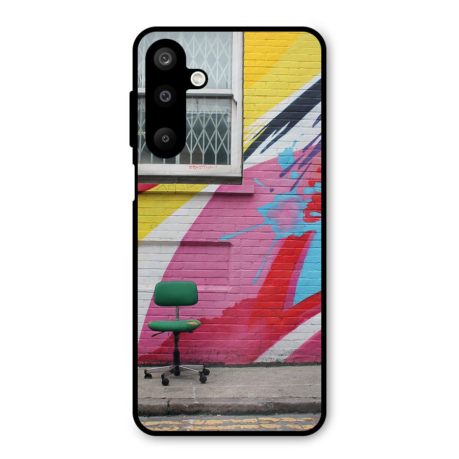 Creative Wall Art Metal Back Case for Galaxy M16