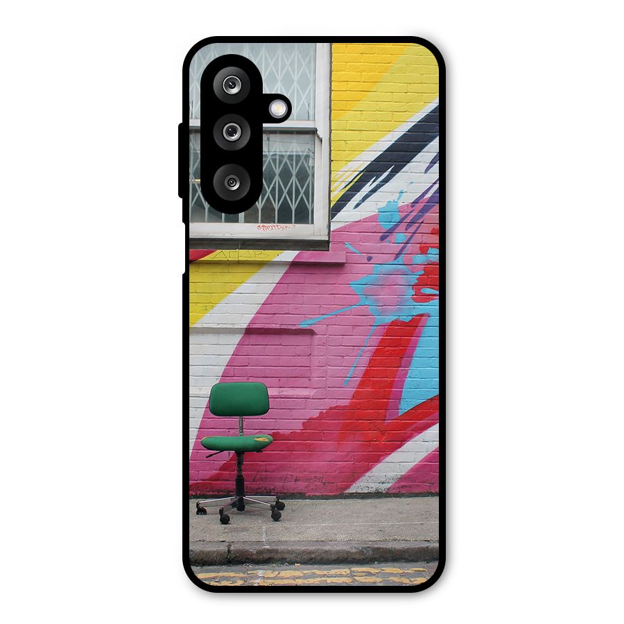 Creative Wall Art Metal Back Case for Galaxy M36