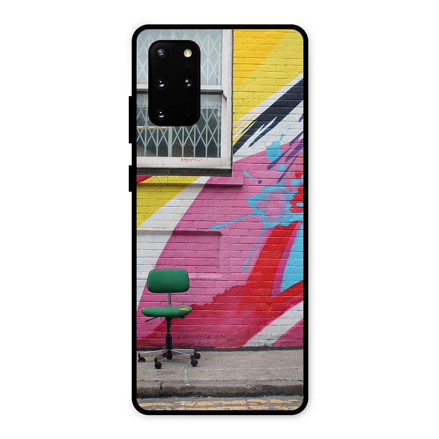 Creative Wall Art Metal Back Case for Galaxy S20 Plus