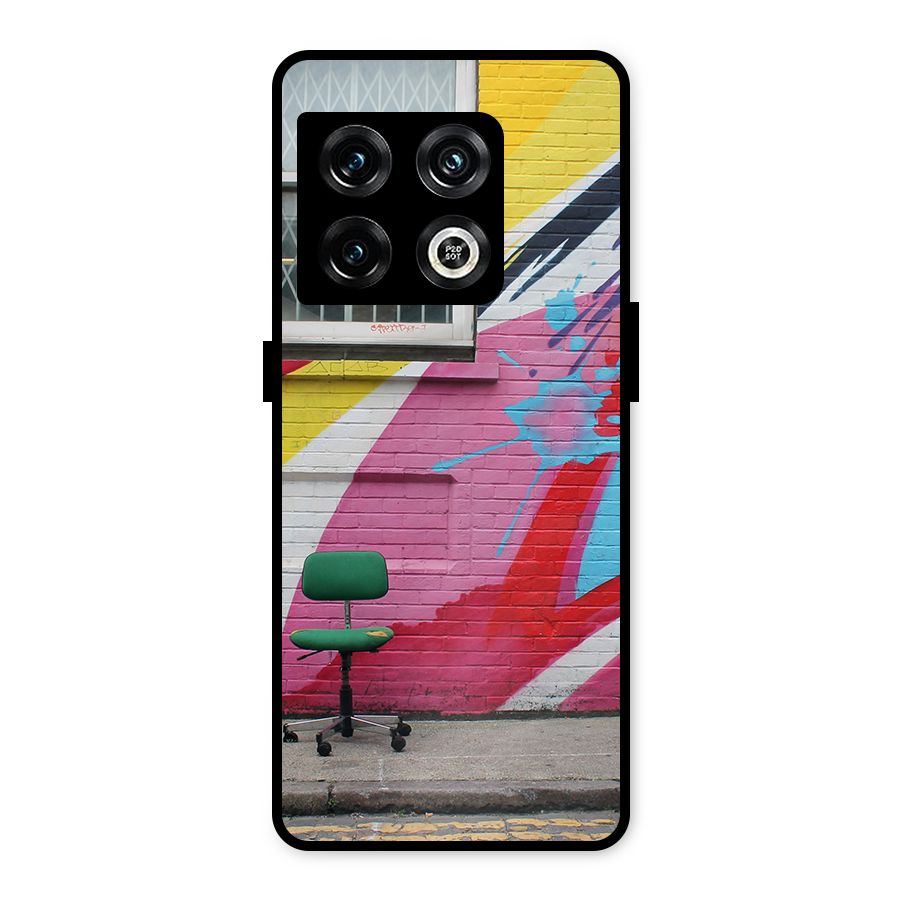 Creative Wall Art Metal Back Case for OnePlus 10 Pro 5G