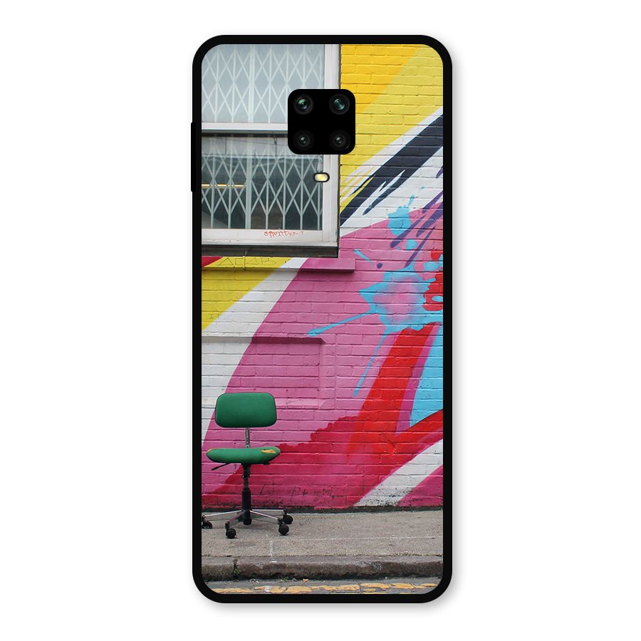 Creative Wall Art Metal Back Case for Poco M2