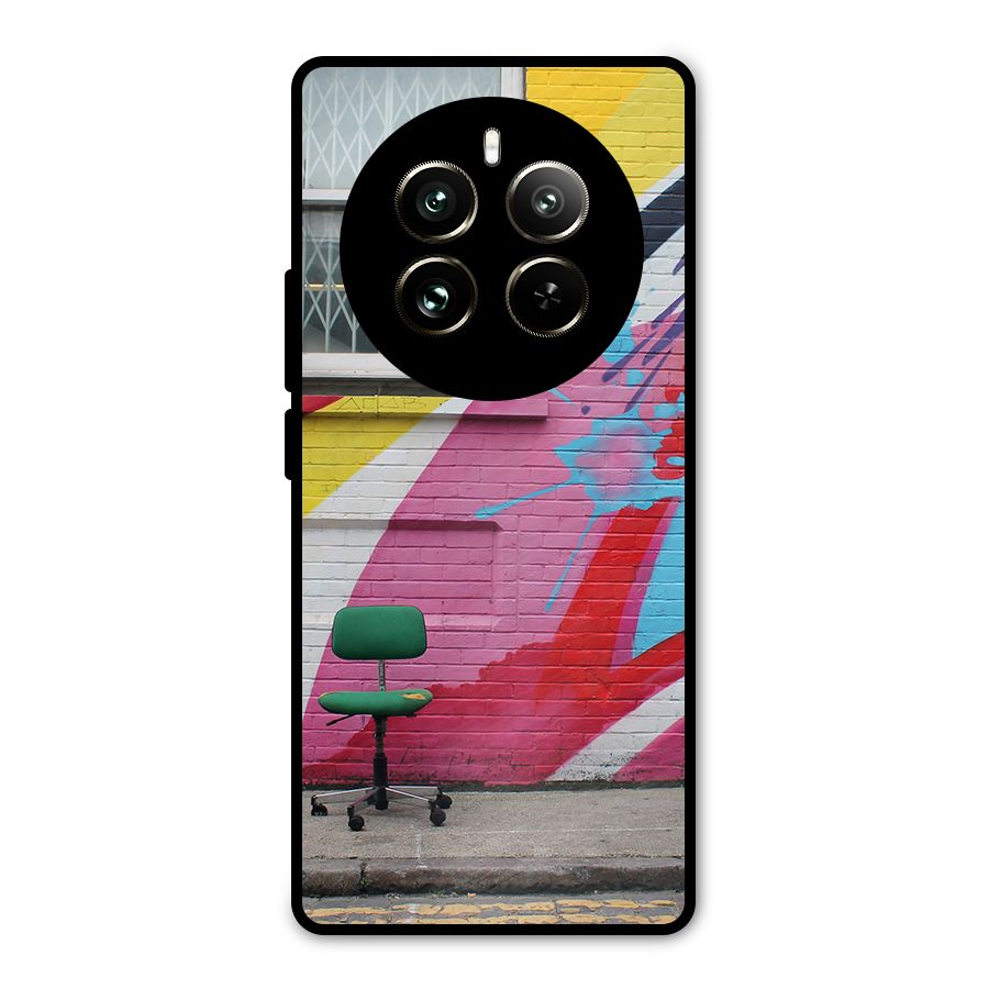 Creative Wall Art Metal Back Case for Realme 12 Pro