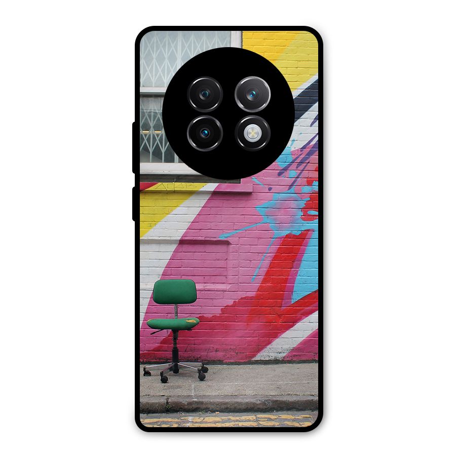 Creative Wall Art Metal Back Case for Realme 13 Plus