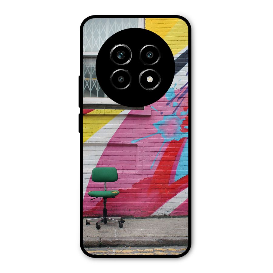 Creative Wall Art Metal Back Case for Realme 13 Pro