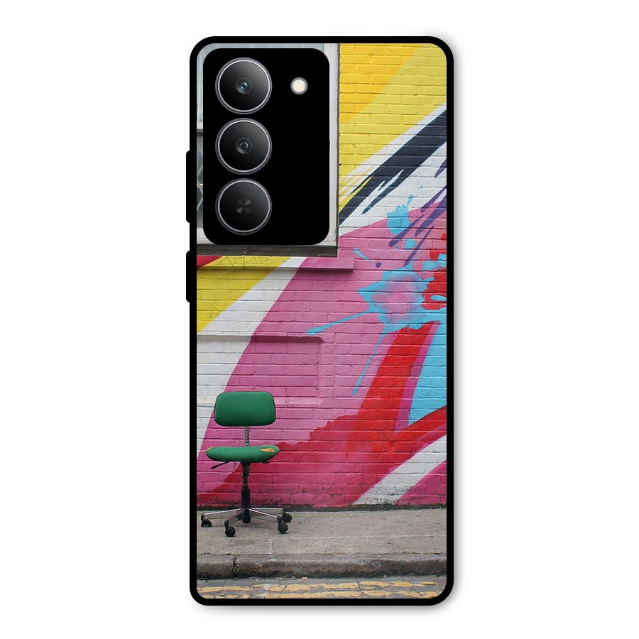 Creative Wall Art Metal Back Case for Realme P3x