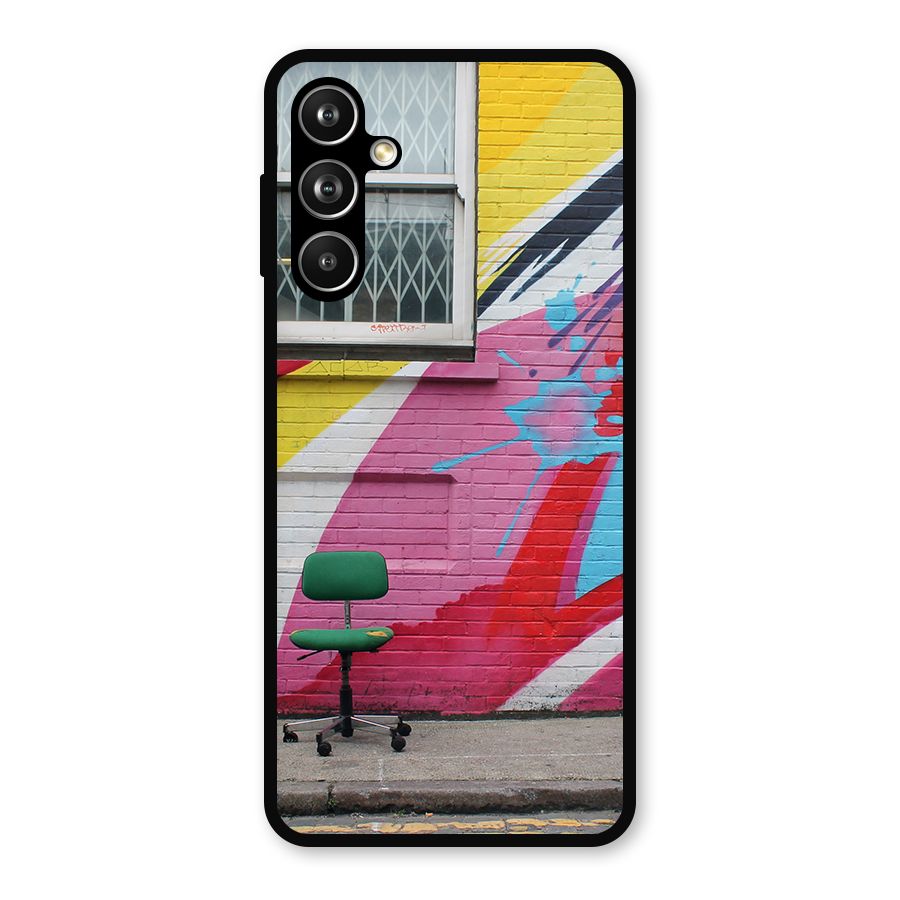 Creative Wall Art Metal Back Case for Samsung Galaxy M54