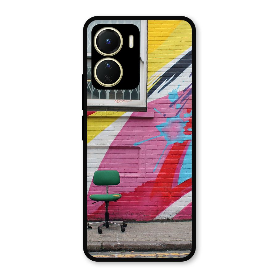 Creative Wall Art Metal Back Case for Vivo Y16