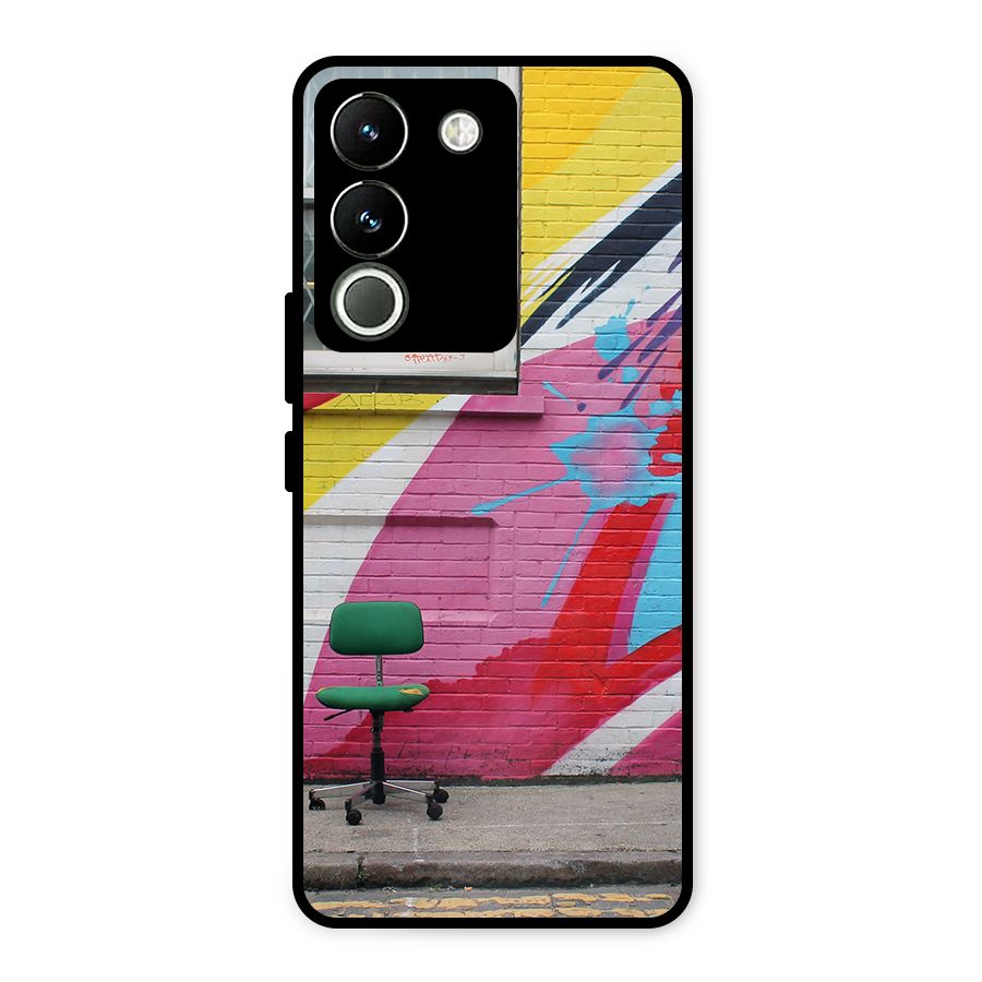 Creative Wall Art Metal Back Case for Vivo Y200