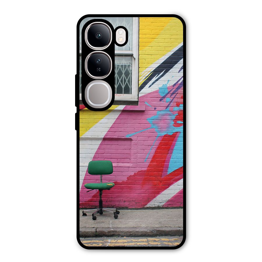 Creative Wall Art Metal Back Case for Vivo Y300
