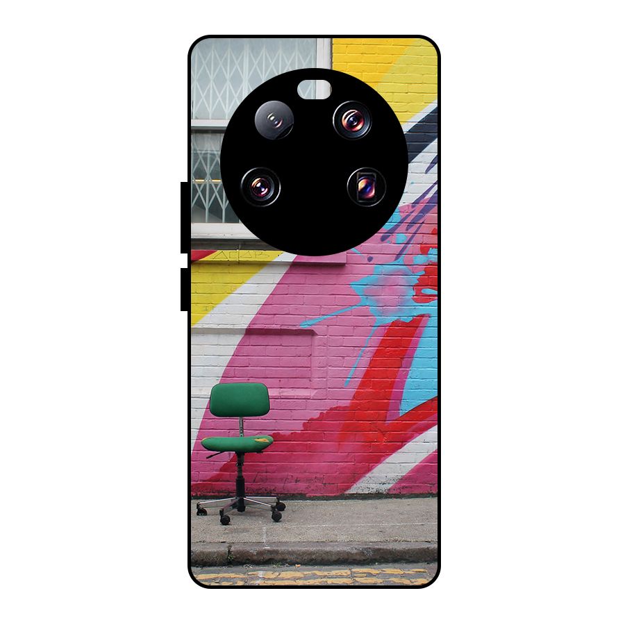 Creative Wall Art Metal Back Case for Xiaomi 13 Ultra