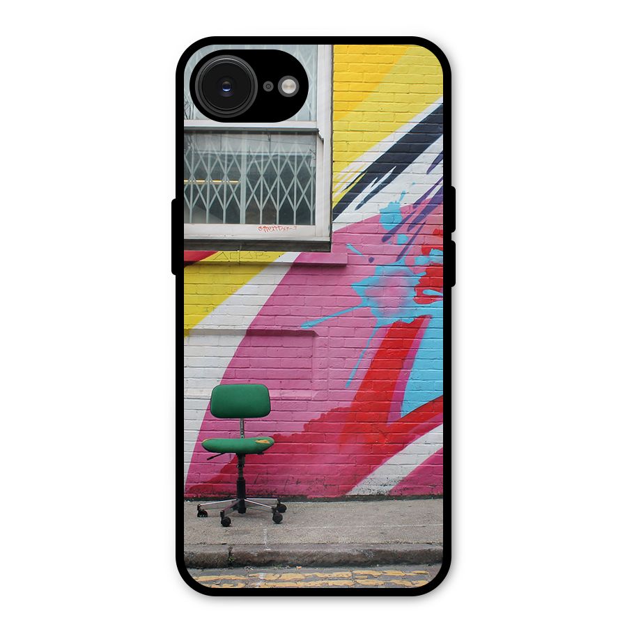 Creative Wall Art Metal Back Case for iPhone 16e