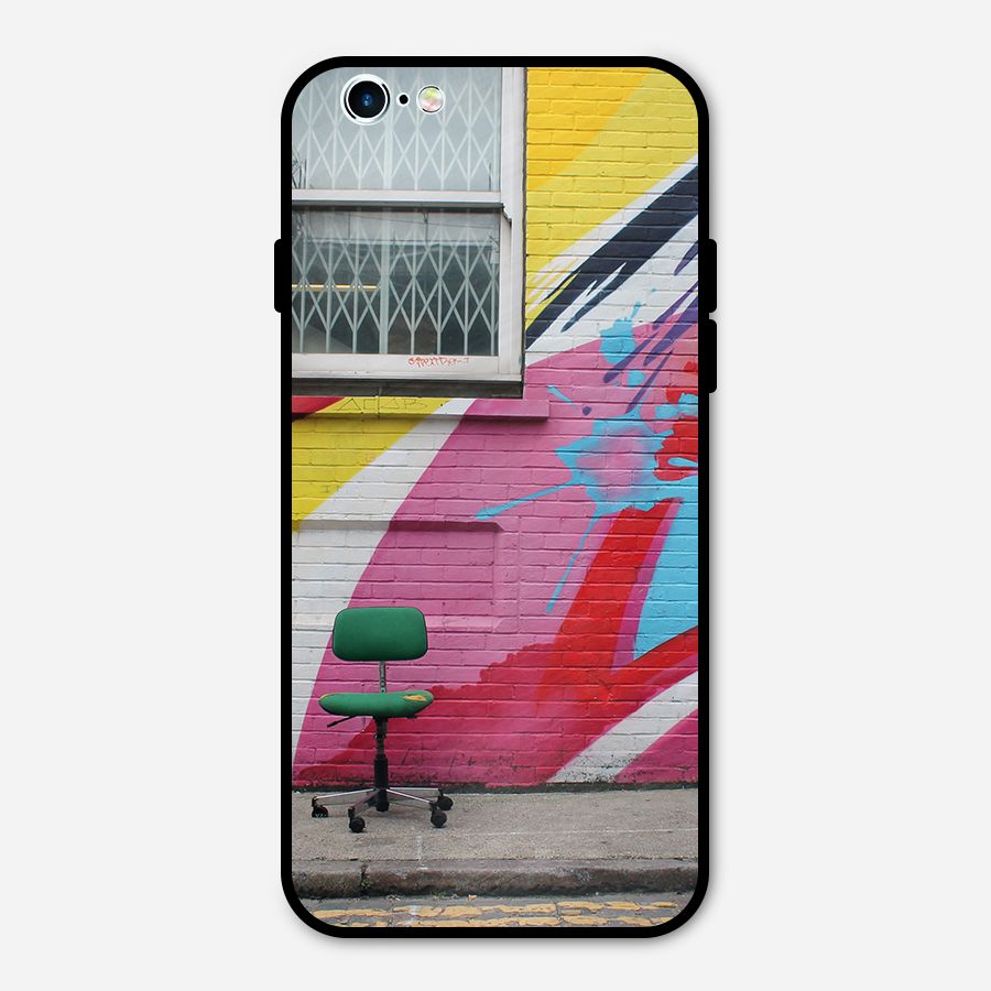Creative Wall Art Metal Back Case for iPhone 6 6s