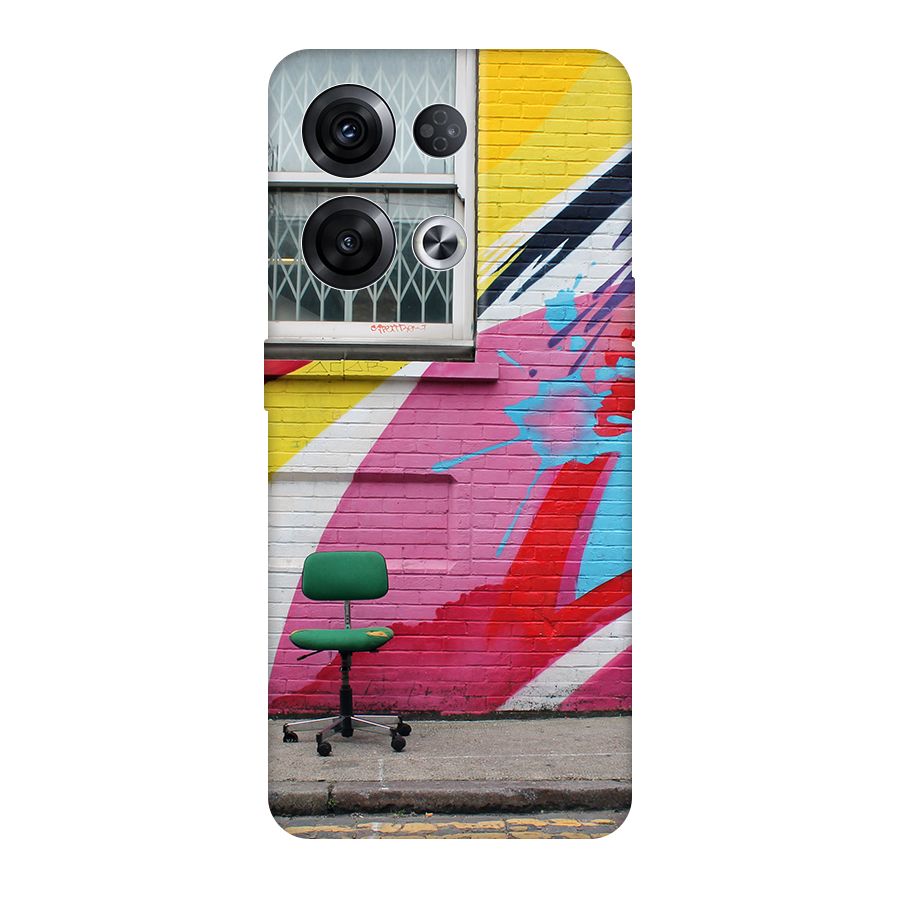 Creative Wall Art Original Polycarbonate Back Case for Oppo Reno8 Pro 5G