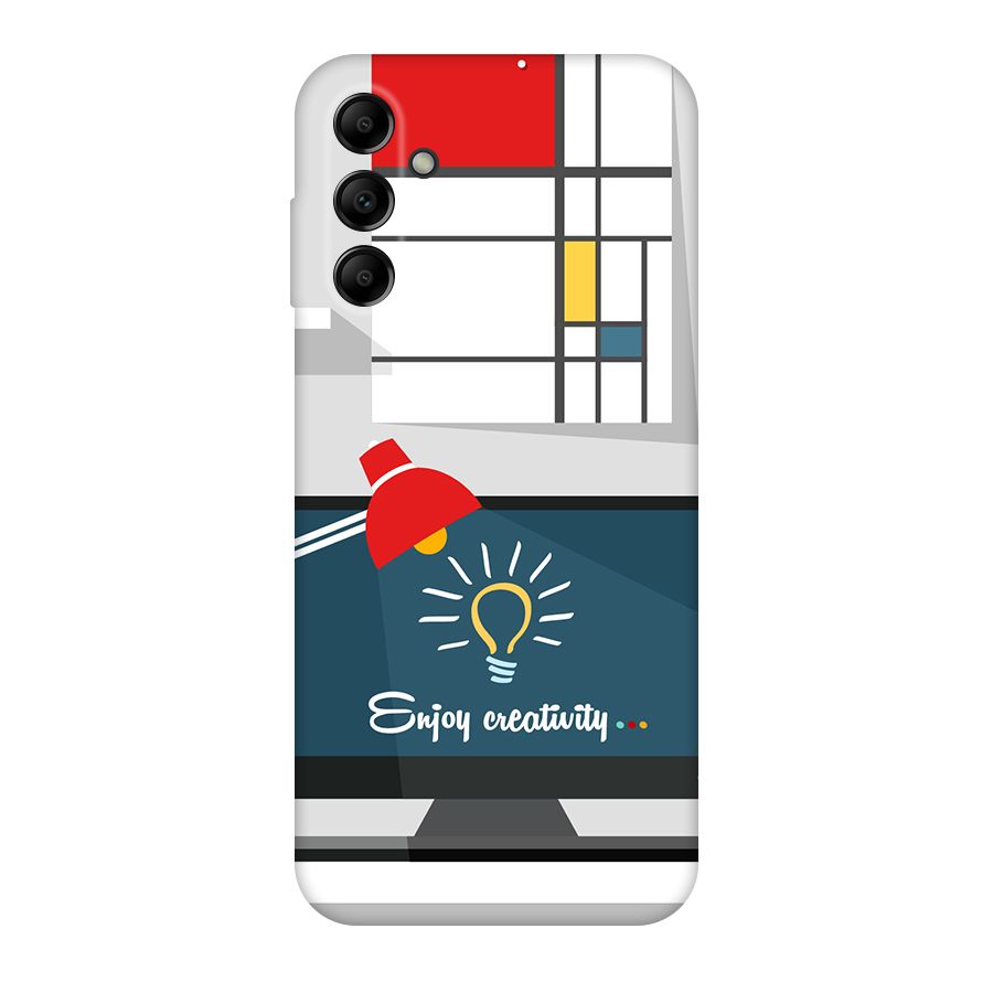 Creative Workspace Design Original Polycarbonate Back Case for Galaxy A14 5G