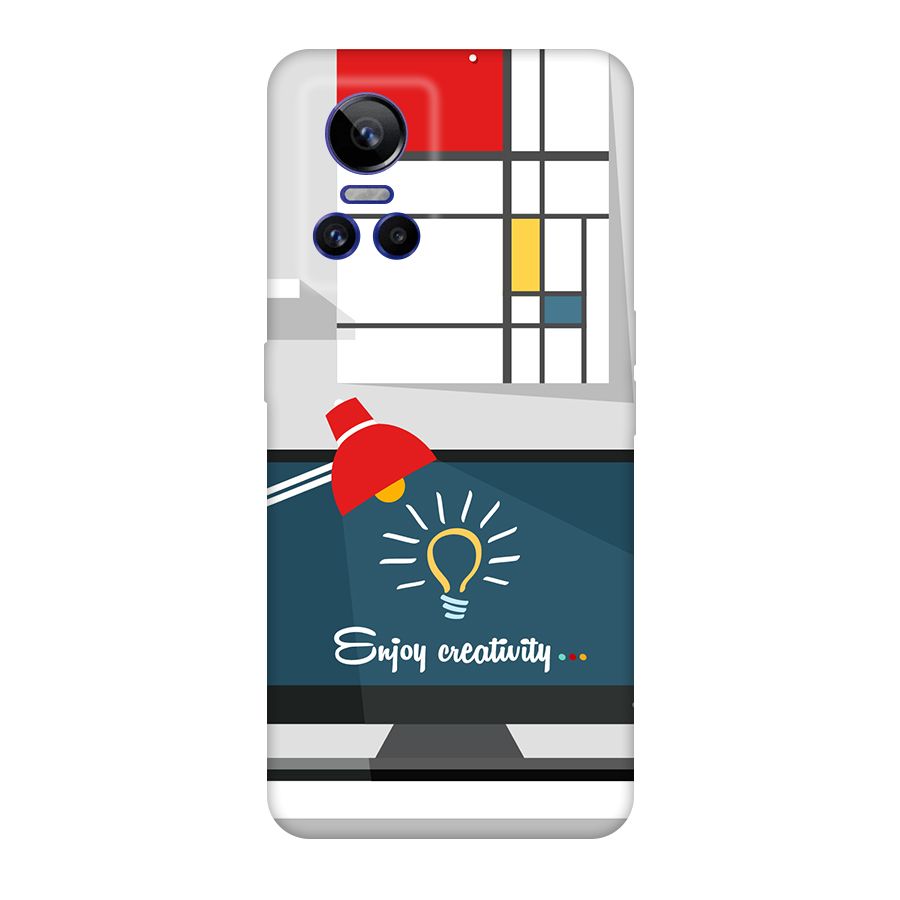 Creative Workspace Design Original Polycarbonate Back Case for Realme GT Neo 3