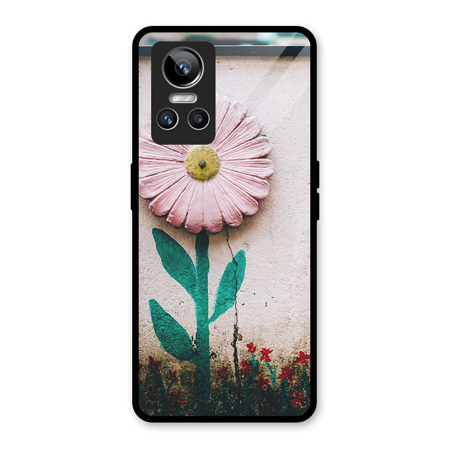Creativity Flower Glass Back Case for Realme GT Neo 3