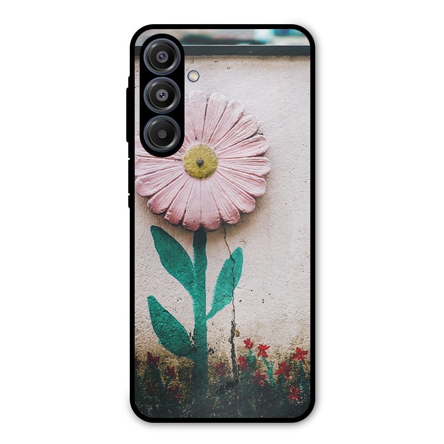 Creativity Flower Metal Back Case for Galaxy A16 5G