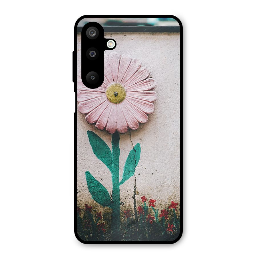 Creativity Flower Metal Back Case for Galaxy M16