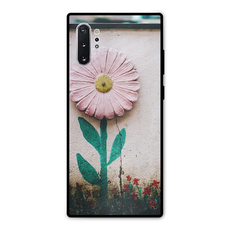 Creativity Flower Metal Back Case for Galaxy Note 10 Plus
