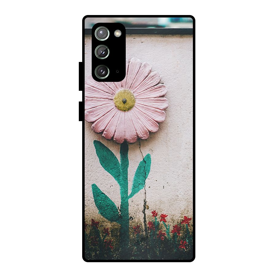 Creativity Flower Metal Back Case for Galaxy Note 20