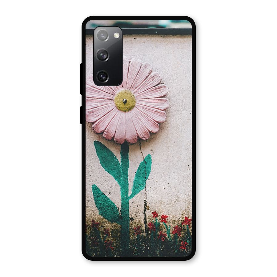 Creativity Flower Metal Back Case for Galaxy S20 FE 5G