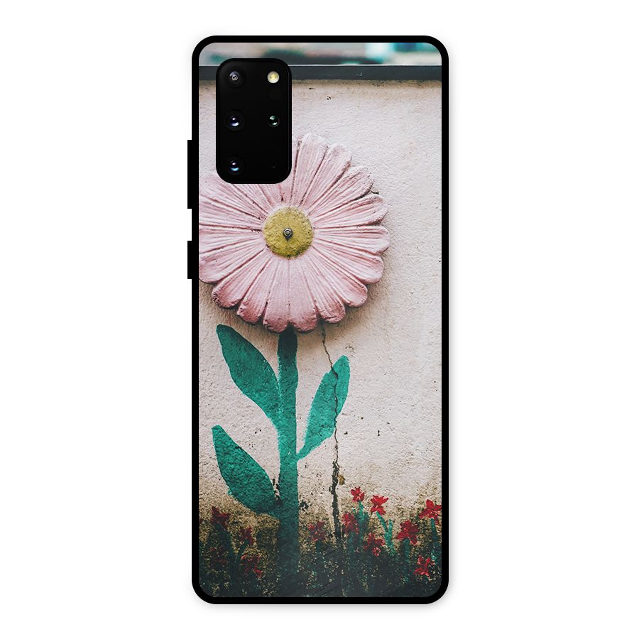 Creativity Flower Metal Back Case for Galaxy S20 Plus