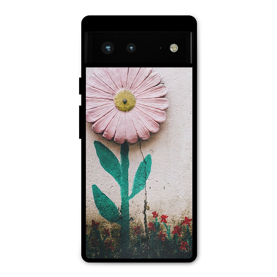 Creativity Flower Metal Back Case for Google Pixel 6