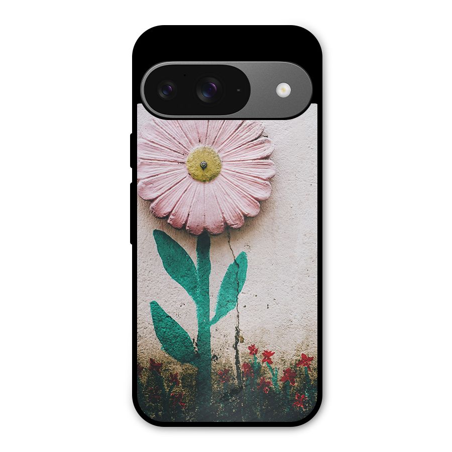 Creativity Flower Metal Back Case for Google Pixel 9
