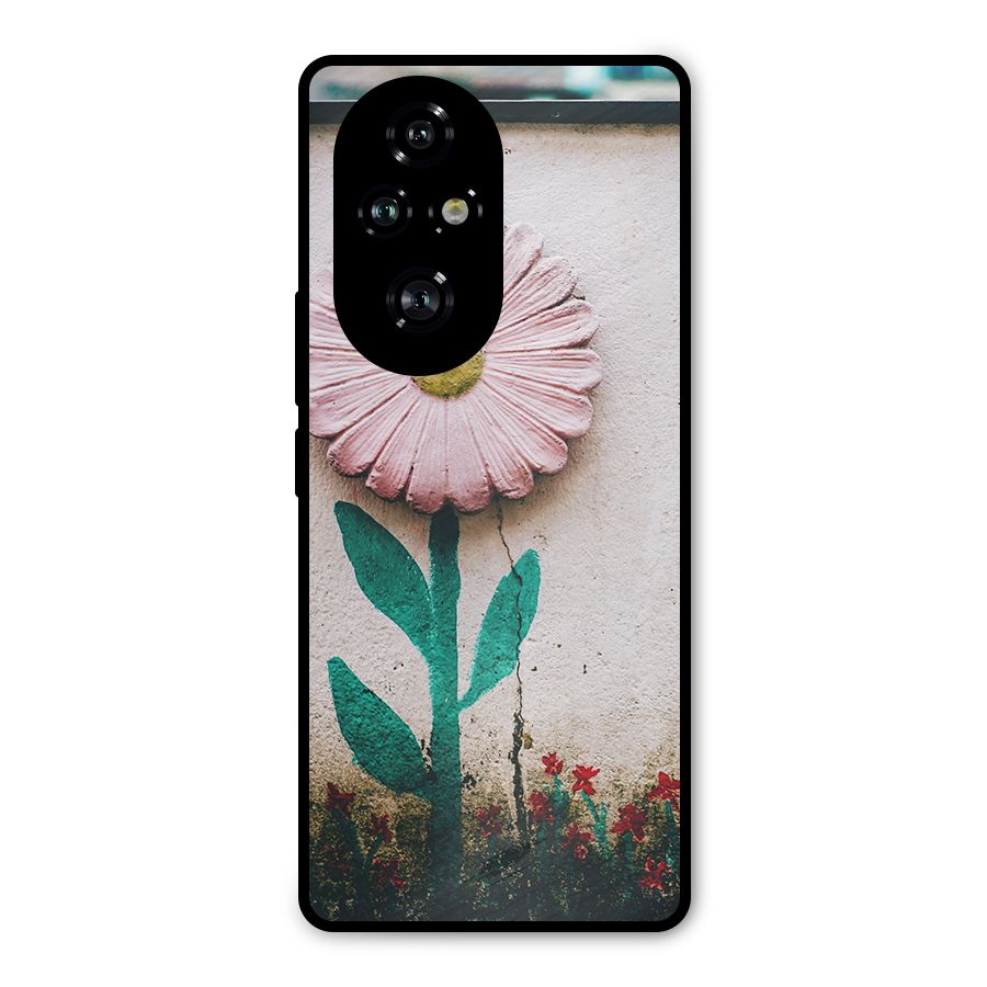 Creativity Flower Metal Back Case for Honor 200 Pro