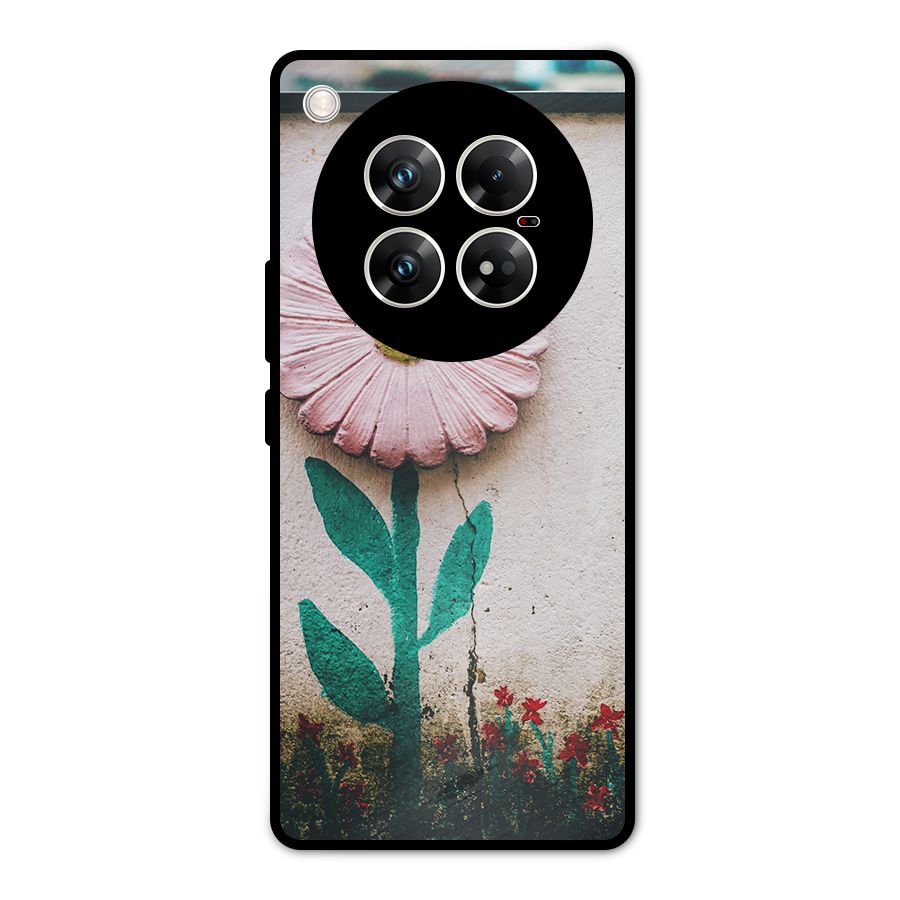 Creativity Flower Metal Back Case for Infinix Zero 40 5G