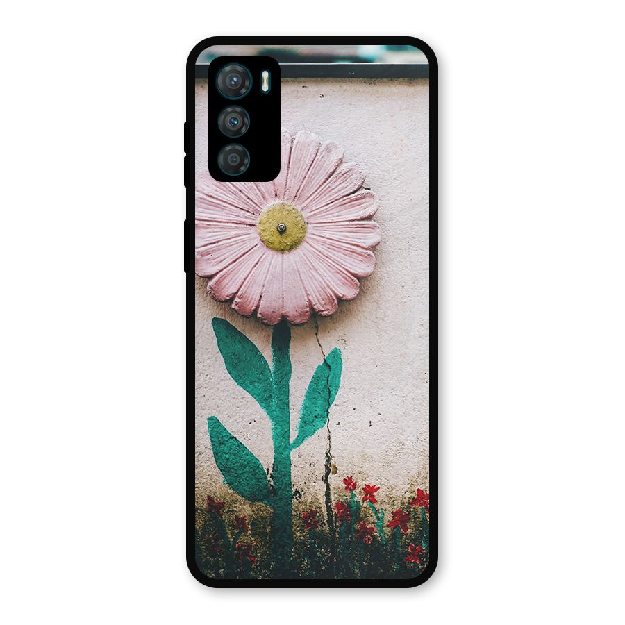 Creativity Flower Metal Back Case for Moto G42