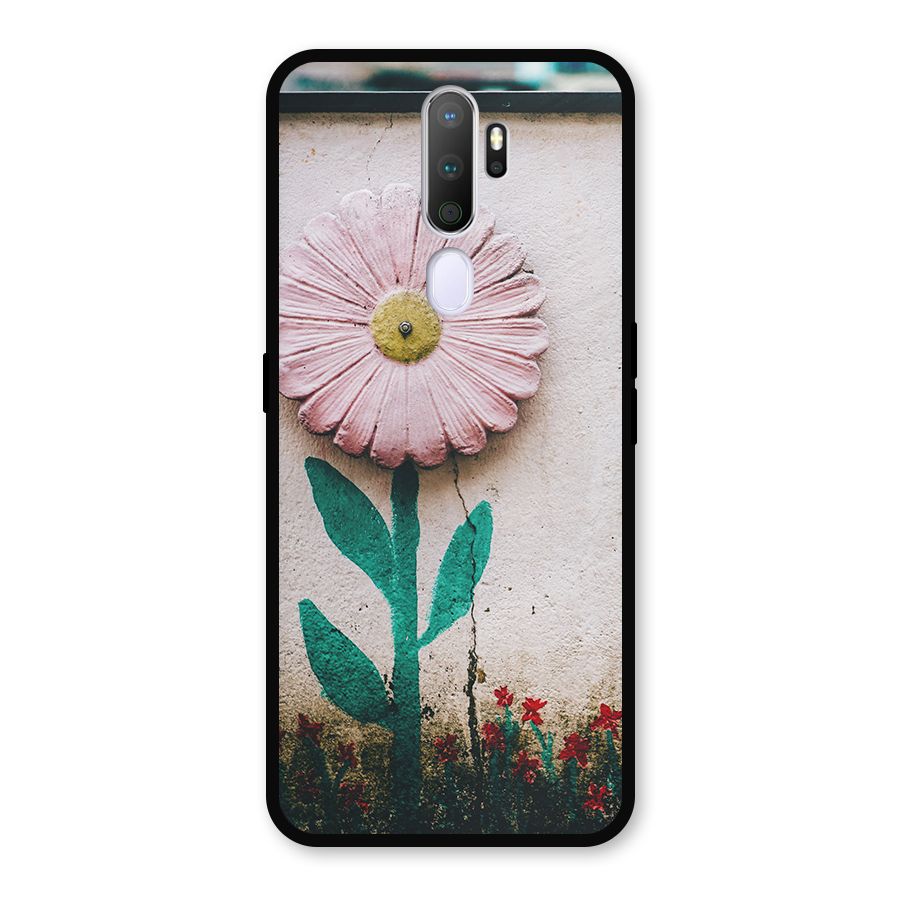 Creativity Flower Metal Back Case for Oppo A9 (2020)