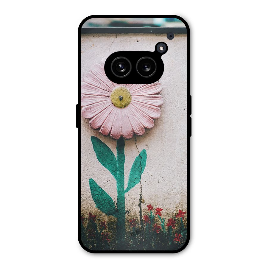 Creativity Flower Metal Back Case for Nothing Phone 2a