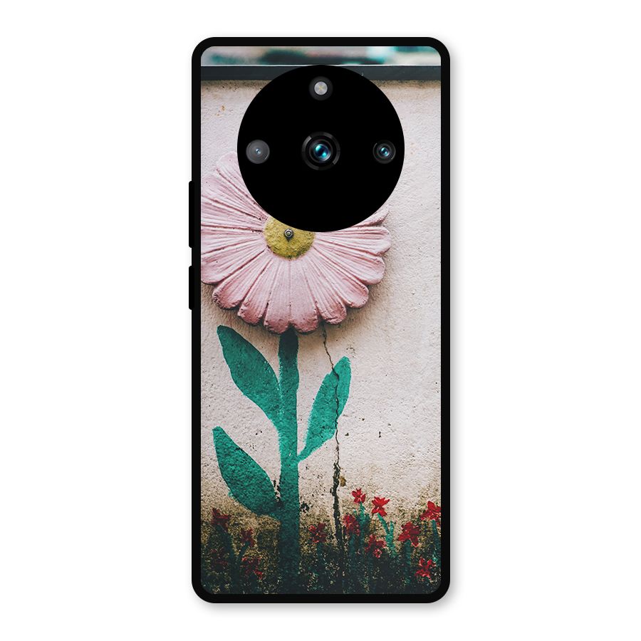 Creativity Flower Metal Back Case for Realme 11 Pro