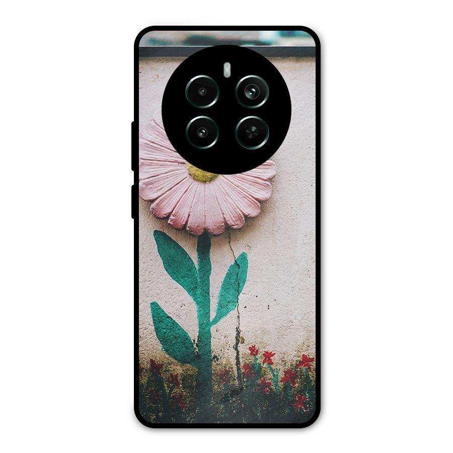 Creativity Flower Metal Back Case for Realme 12 Pro Plus