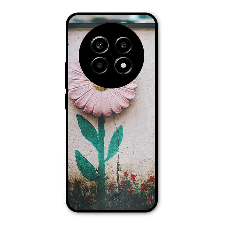 Creativity Flower Metal Back Case for Realme 13 Pro